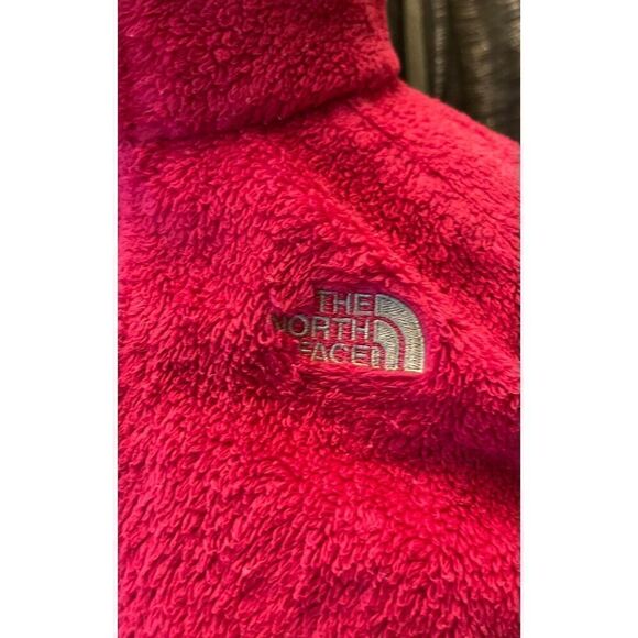 North Face northface osito fleece Jacket coat sweatshirt Xs- MED hot dark pink - Picture 6 of 12
